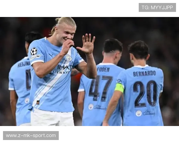 哈兰德前点抢射建功再次展现锋霸本色